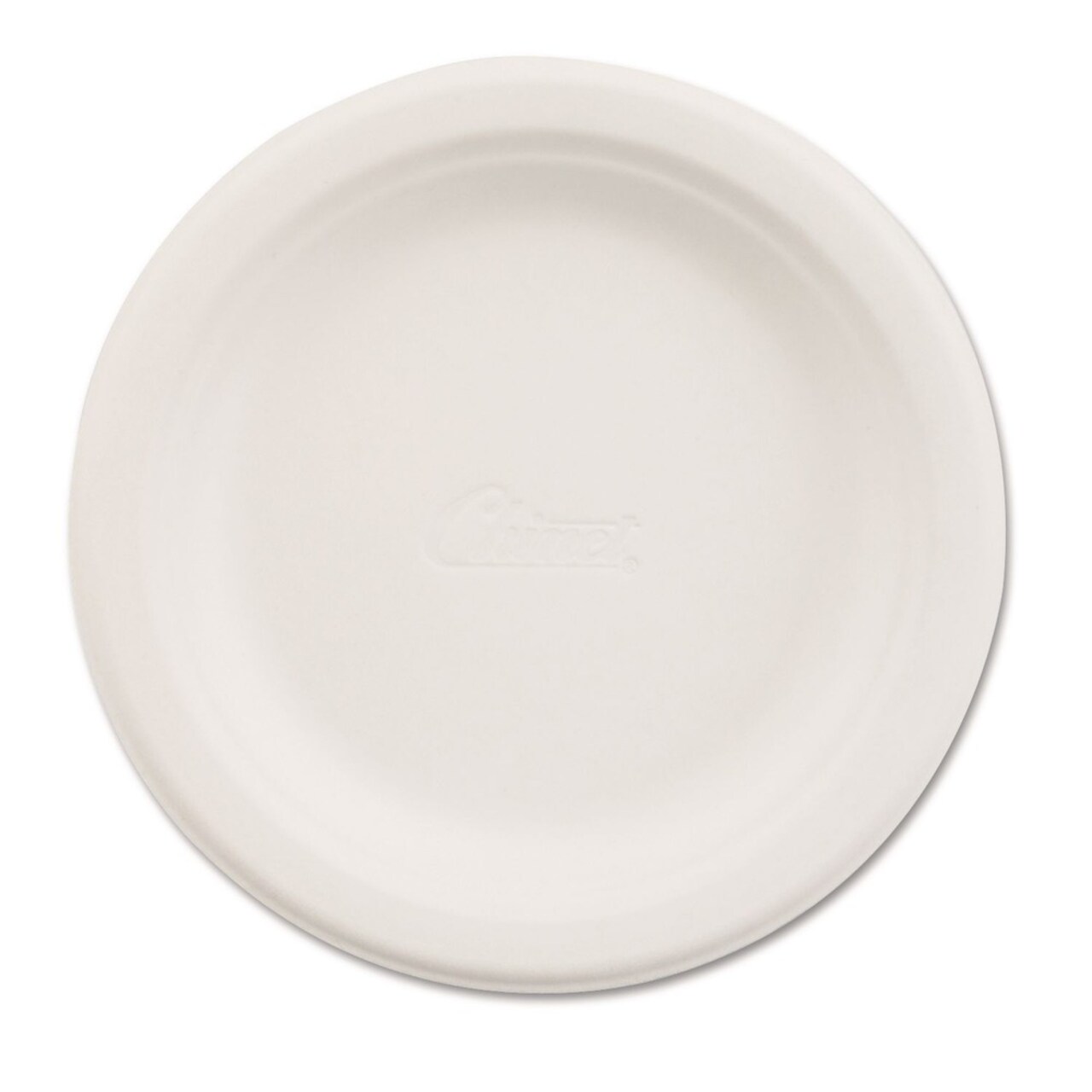 Chinet 6 in. Diameter Paper Plate Dinnerware - White (125/Pack)